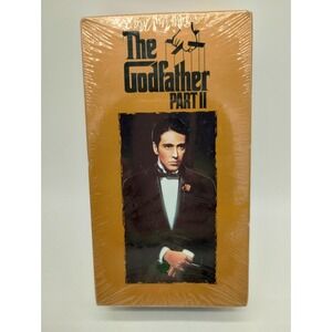 The Godfather Part II (1997 Fullscreen VHS) FACTORY SEALED 2-Tape Set Paramount
